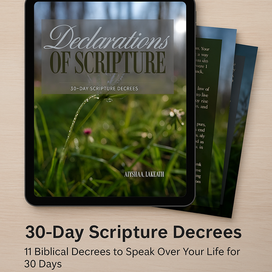 Declarations Of Scripture