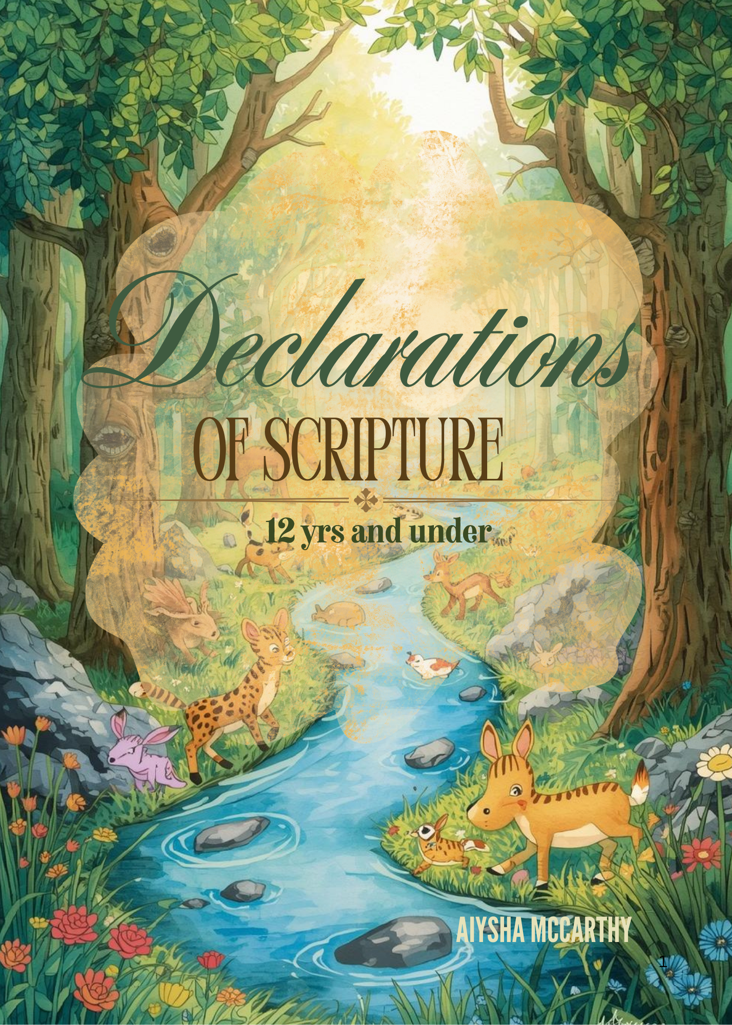 Declarations of Scripture - 12yrs and under (Digital)