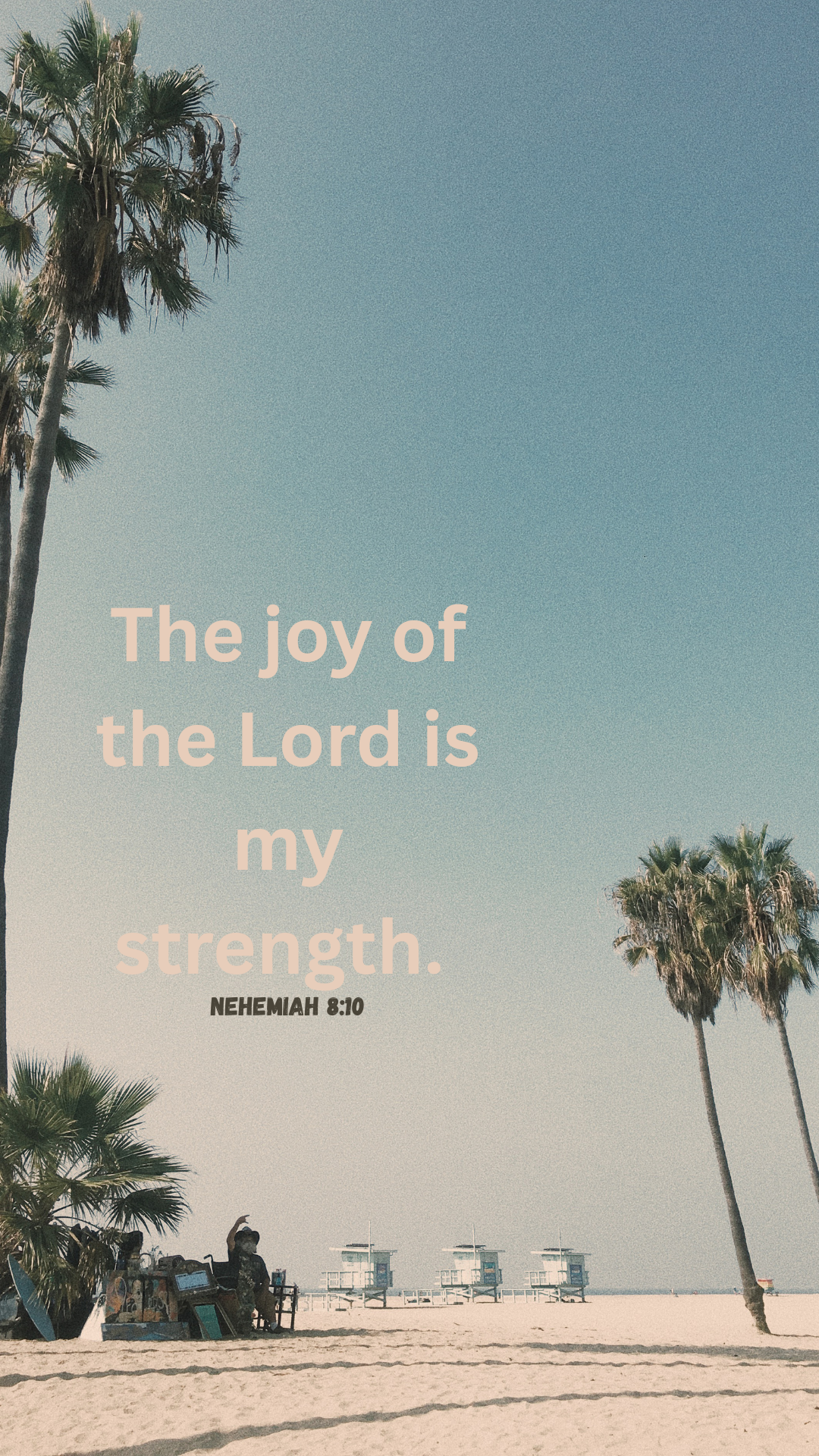 21 Scripture Wallpapers - (Palm tree Edition)